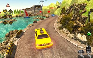 Offroad Taxi Driver 3D: Real Taxi Sim 2019 captura de pantalla 2