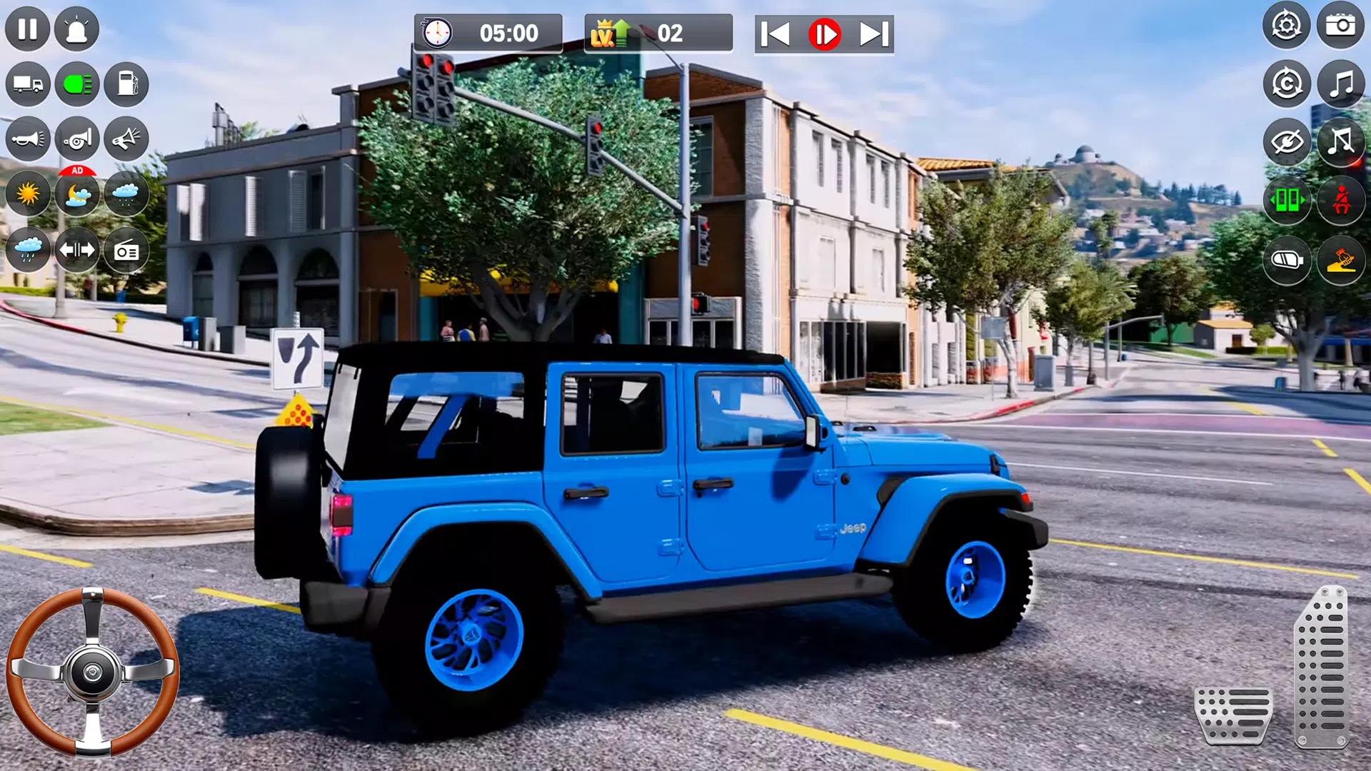 Offroad Jeep 4×4 Jeep Driver