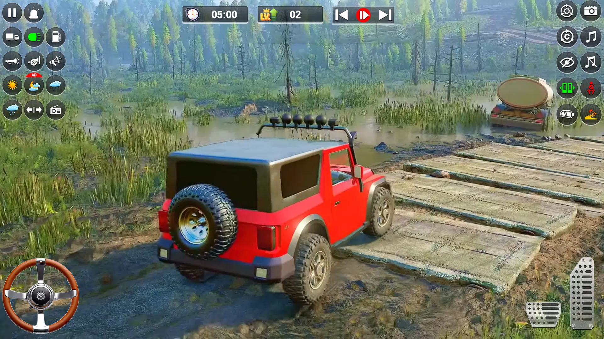 Offroad Jeep 4×4 Jeep Driver