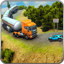 Truk Transporter Tanker Minyak Offroad: Road Train APK