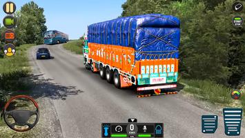 Indian Cargo Truck Game 3D capture d'écran 2