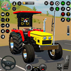 Real Farmer Tractor Drive Game آئیکن