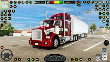 American Truck: Cargo Game 3D Affiche
