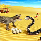Angry Komodo dragon simulator  icône