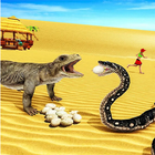 Angry Komodo dragon simulator  أيقونة
