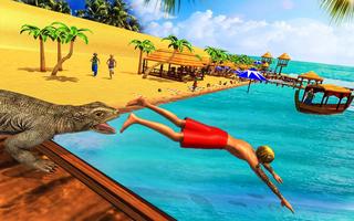 Angry Komodo dragon simulator  تصوير الشاشة 3