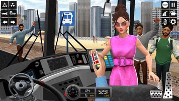 Driving Simulator 3d Bus Games পোস্টার