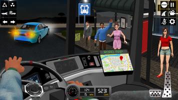 Driving Simulator 3d Bus Games imagem de tela 1