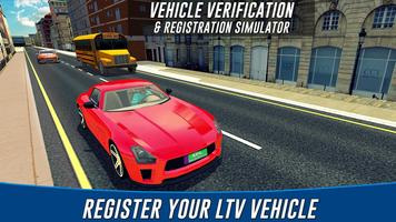 Car Registration, Verification & Driving Simulator poster