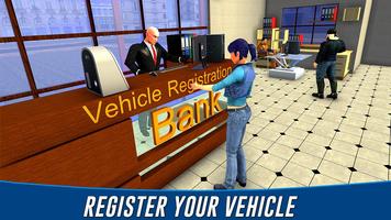 Car Registration, Verification & Driving Simulator screenshot 1