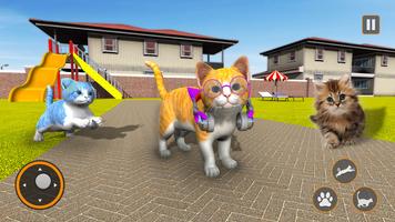 Kedi Simülatörü Oyunu Ekran Görüntüsü 1