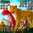 Wild Cheetah Simulator Games 图标
