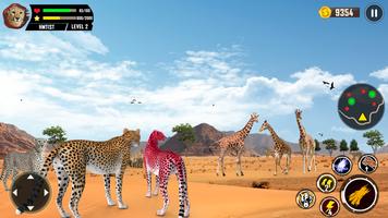 Cheetah-simulator Offline spel screenshot 2