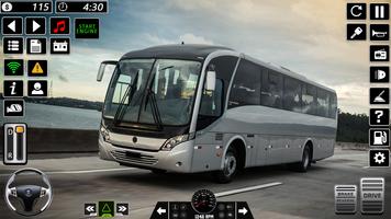 Coach bus simulator 3d driving تصوير الشاشة 1