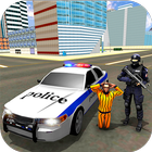 Police Car Chase Games Cop Sim आइकन