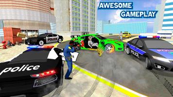 Police Car Chase Games Cop Sim capture d'écran 2