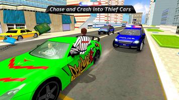 Police Car Chase Games Cop Sim capture d'écran 3