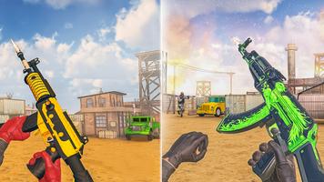 Real Commando Shooting: jeux hors ligne gratuits capture d'écran 2