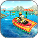 水射流滑雪船辛3D：衝浪和船特技 APK