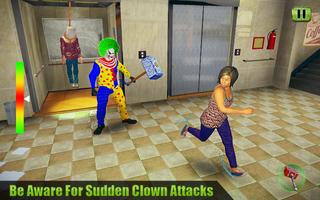 Killer Clown Attack Simulator capture d'écran 2