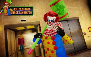 Killer Clown Attack Simulator Poster