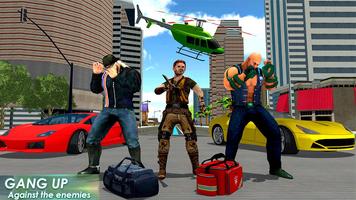 Vegas Crime Prime Sim 3D Gangster & Criminal games ảnh chụp màn hình 1
