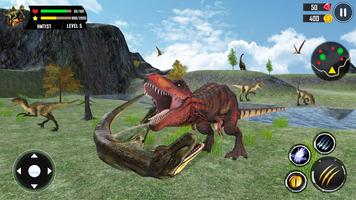 Dinosaure Simulateur 3d Affiche