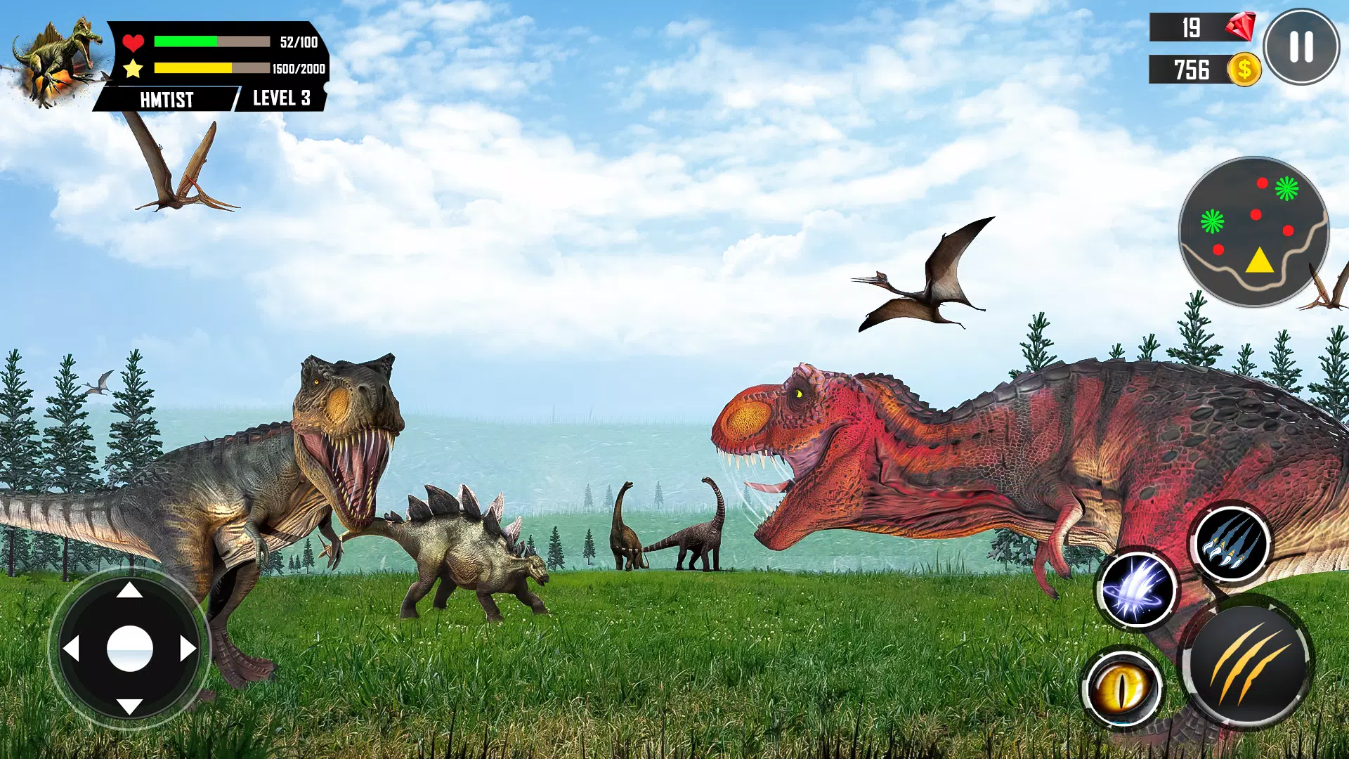 Download do APK de Jogos de dinossauro simulador para Android