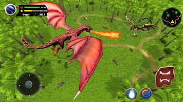 برنامه‌نما Flying Dragon Simulator Games عکس از صفحه