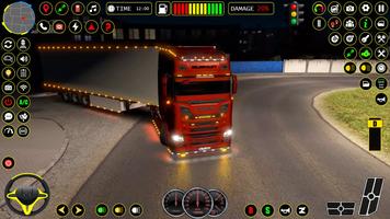 Euro Truck Driving Sim 3D تصوير الشاشة 3