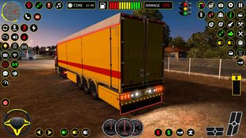 Euro Truck Driving Sim 3D تصوير الشاشة 2