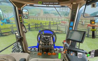 Real Tractor Farming 2019 Simulator syot layar 1