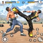 ikon wanita melawan game kung fu