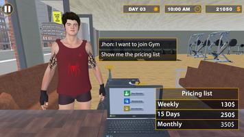Gym Manager Business Simulator Affiche