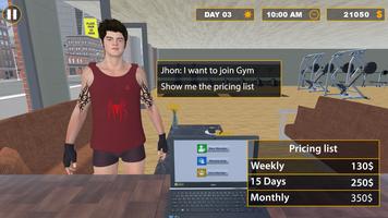 Gym Manager Business Simulator الملصق