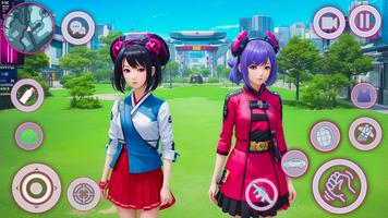 Anime Girl Gangster Crime Game screenshot 3