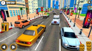 taxi driver games: taxi sim 3d capture d'écran 3
