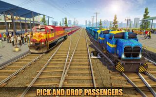 Indian Train Racing Simulator Pro captura de pantalla 2