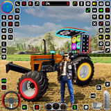 US Modern Tractor Farming Game icône