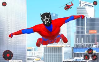 Ropehero Spider Superhero Game imagem de tela 2