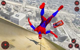 3 Schermata Ropehero Spider Superhero Game