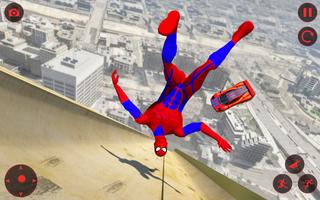 Ropehero Spider Superhero Game captura de pantalla 3
