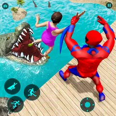 Spiderhero Rope Superhero Game アプリダウンロード