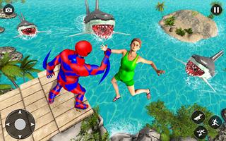 Spiderhero Rope Superhero Game ảnh chụp màn hình 3