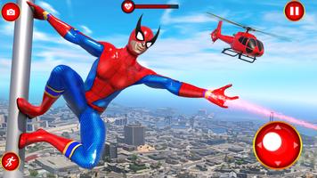 Spiderhero Rope Superhero Game পোস্টার