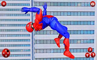 Spiderhero Rope Superhero Game ảnh chụp màn hình 1