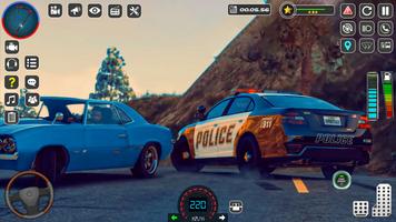 Police Car Games Affiche