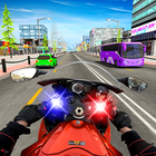 آیکون‌ موتور سیکلت بازی دوچرخه بازی3D