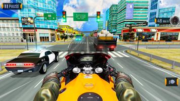 バイクレースのゲーム - オートバイのゲーム スクリーンショット 1