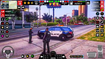Police Car Driving Games - Cop Affiche